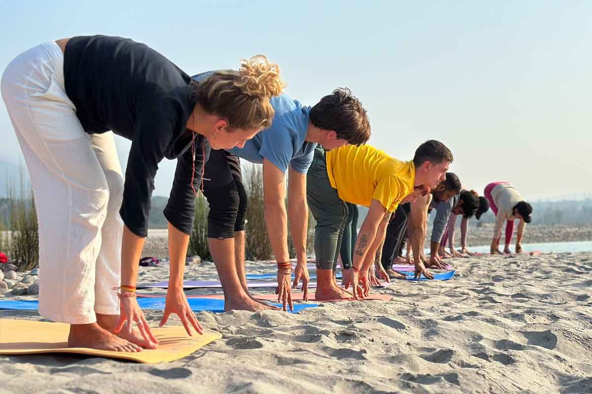Beach Yoga